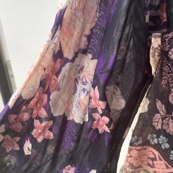 We The Free Multicolor Floral Button Down Shirt - Picture 3 of 5